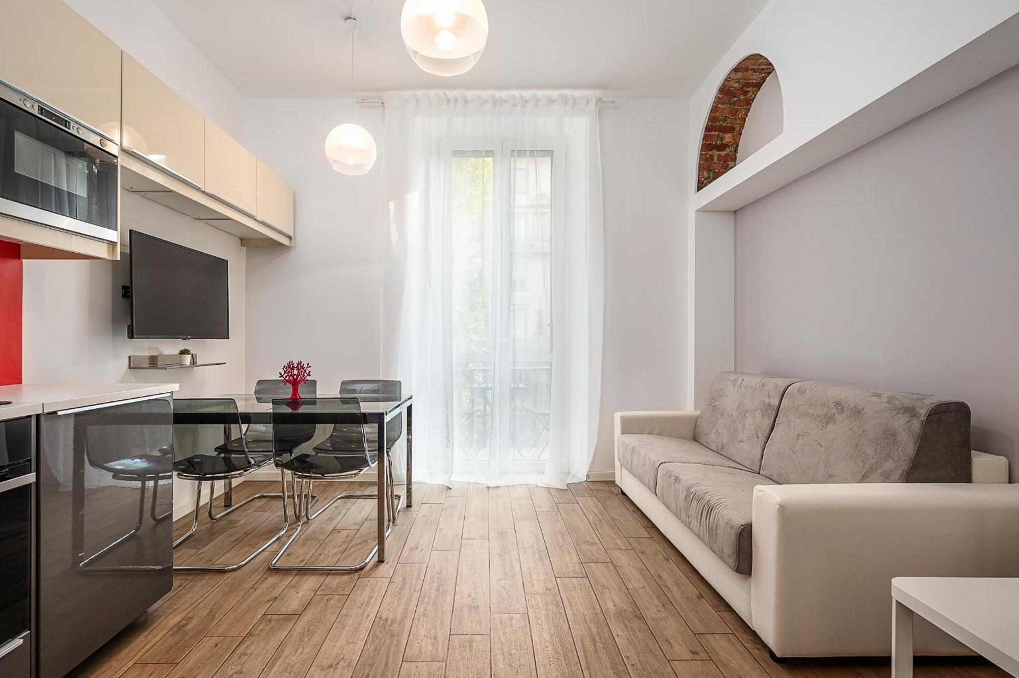 Classbnb-Elegant Apartment Near The City Center Milánó Kültér fotó